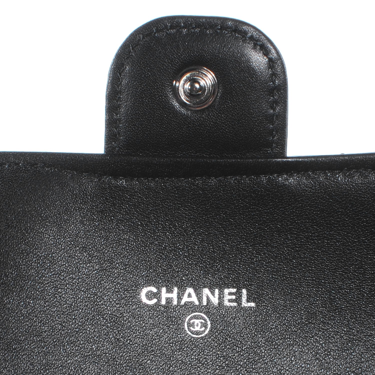Chanel Patent Quilted Travel Wallet Black 6 of 8