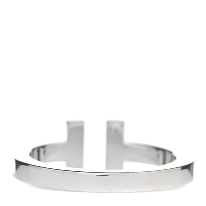 Tiffany Sterling Silver T Square Ring 58 8.25 3 of 5
