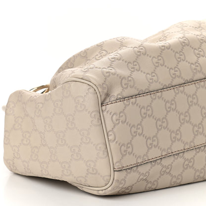 Gucci Guccissima Medium Sukey Tote Mystic White 9 of 10