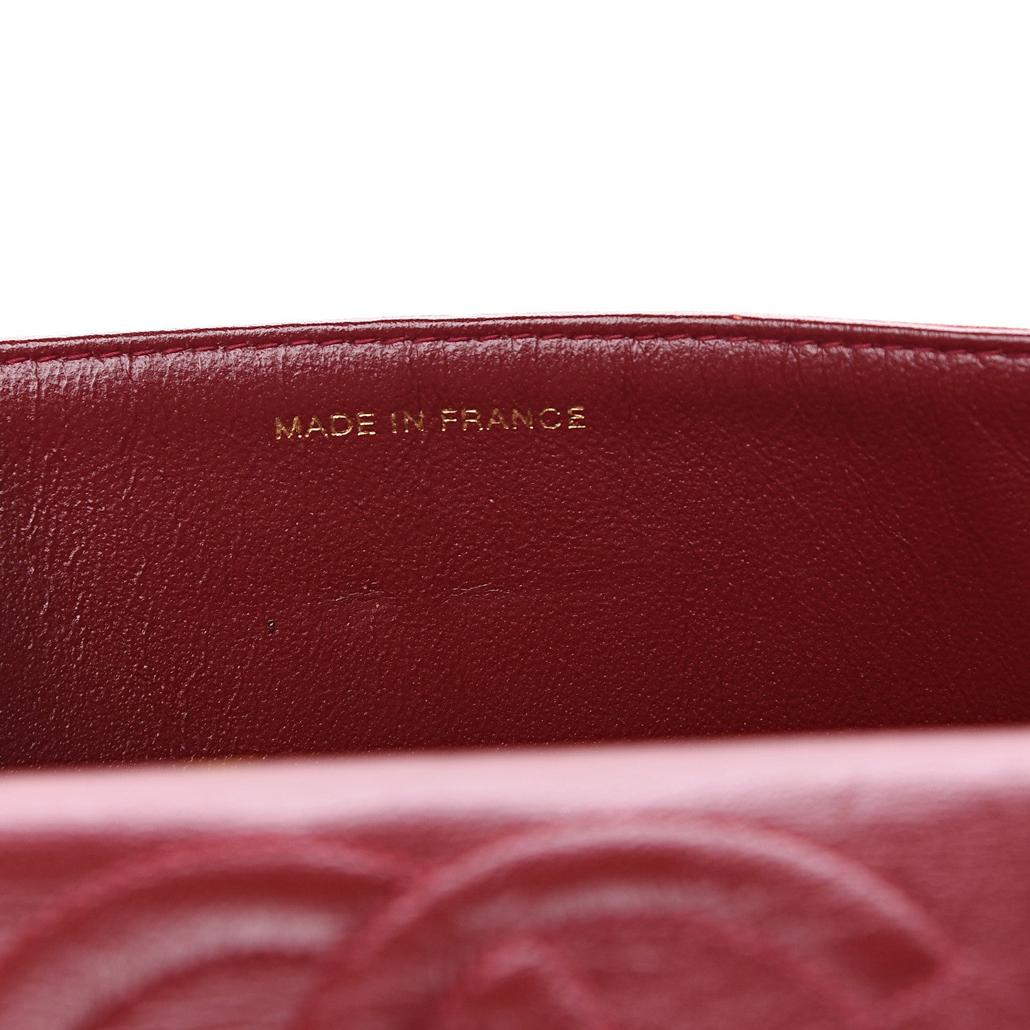Chanel Lambskin Quilted Medium Double Flap Red 7 of 18