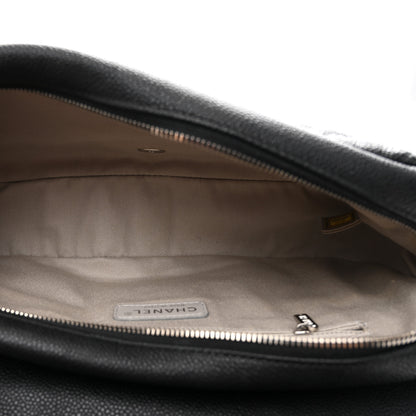 Chanel Caviar Quilted Jumbo Easy Flap Black 5 of 11