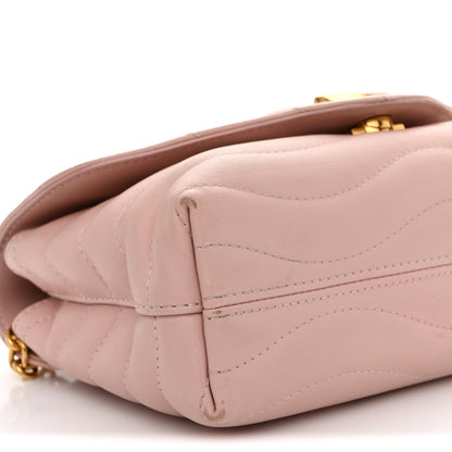 Louis Vuitton Calfskin New Wave Chain MM NM Rose Ballerine 9 of 18