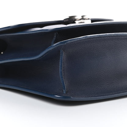Chanel Goatskin Quilted Small CC Box Flap Navy 9 of 14