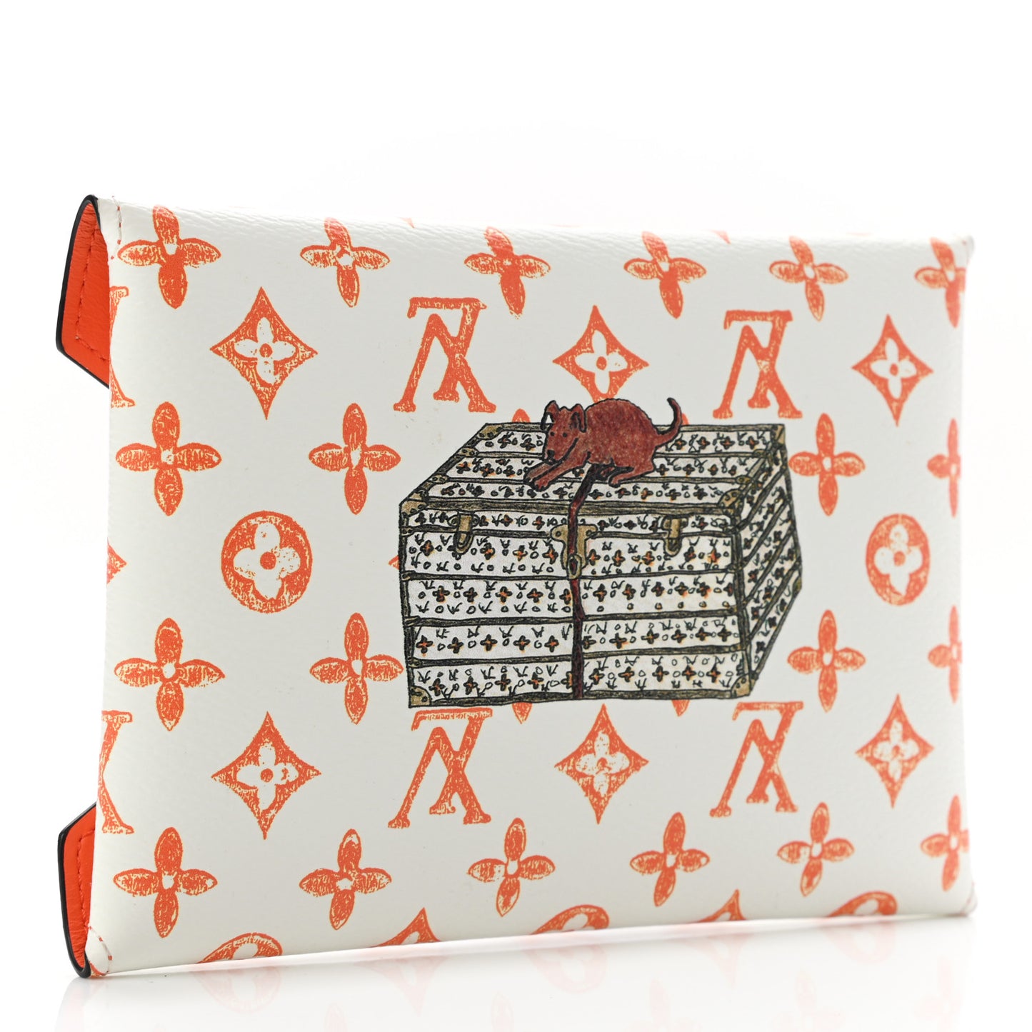 Catogram Medium Kirigami Pochette White