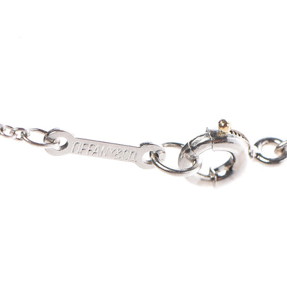 Tiffany Platinum Diamond .35ct Elsa Peretti Diamonds by the Yard Pendant Necklace 4 of 8