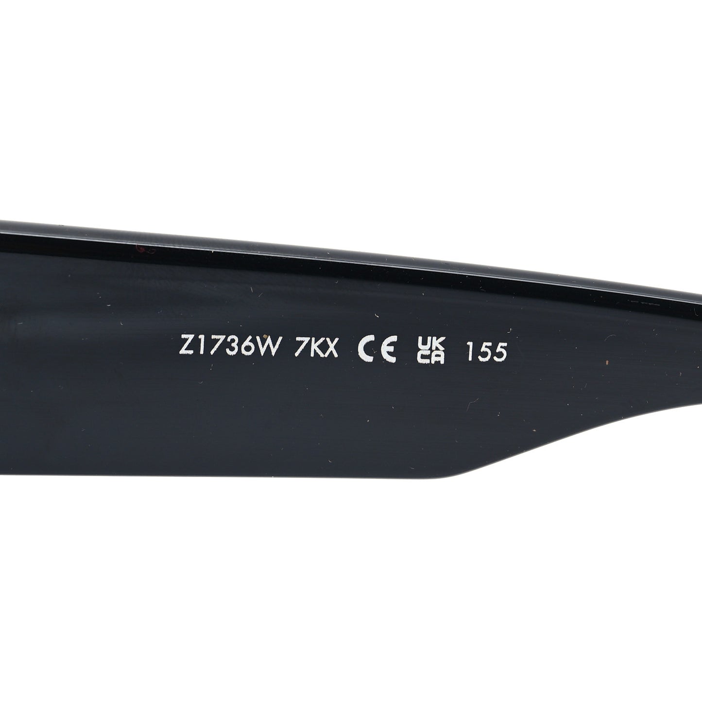 Acetate Swarovski Crystal Cyclone Sunglasses Z1736W Black