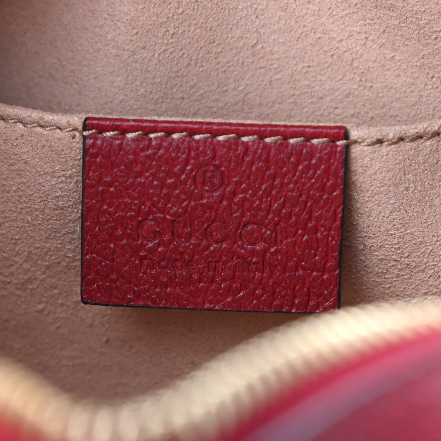 GG Supreme Monogram Flora Web Mini Ophidia Shoulder Bag Red