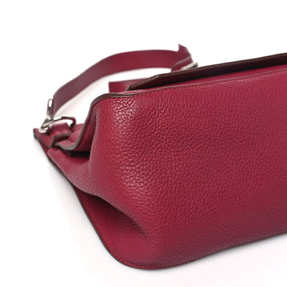 Hermes Taurillon Clemence Jypsiere 34 Rubis 9 of 10