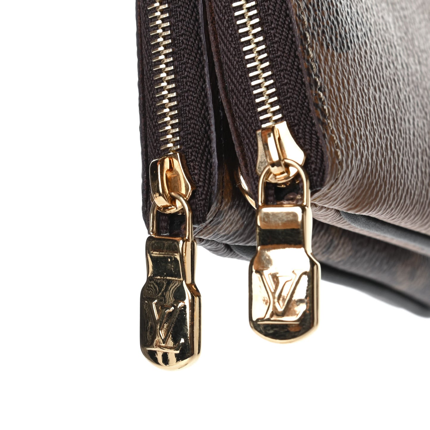 Reverse Monogram Giant Double Zip Pochette