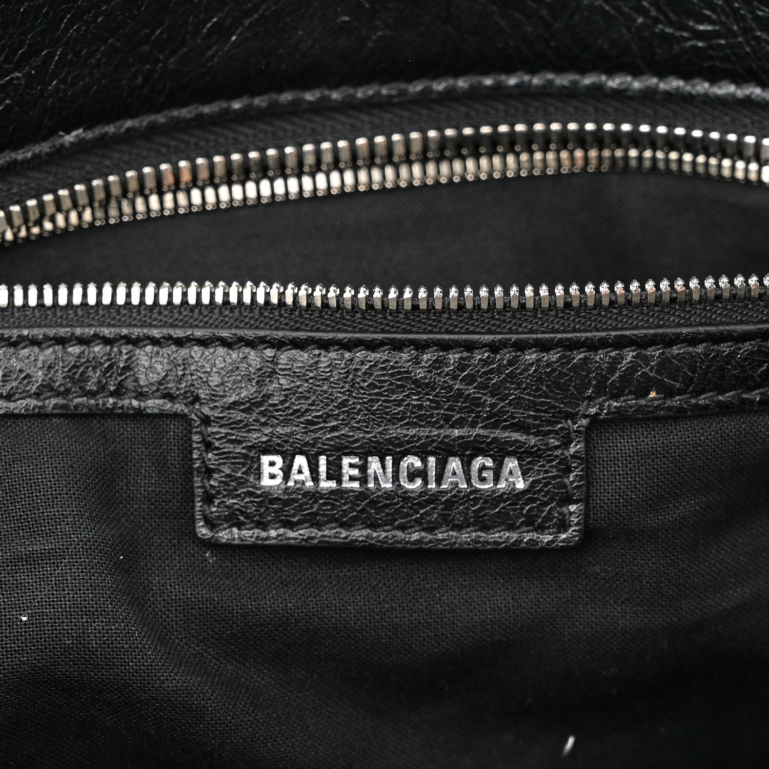 Balenciaga Agneau Arena Neo Cagole City Handbag Black 6 of 10