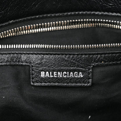Balenciaga Agneau Arena Neo Cagole City Handbag Black 6 of 10