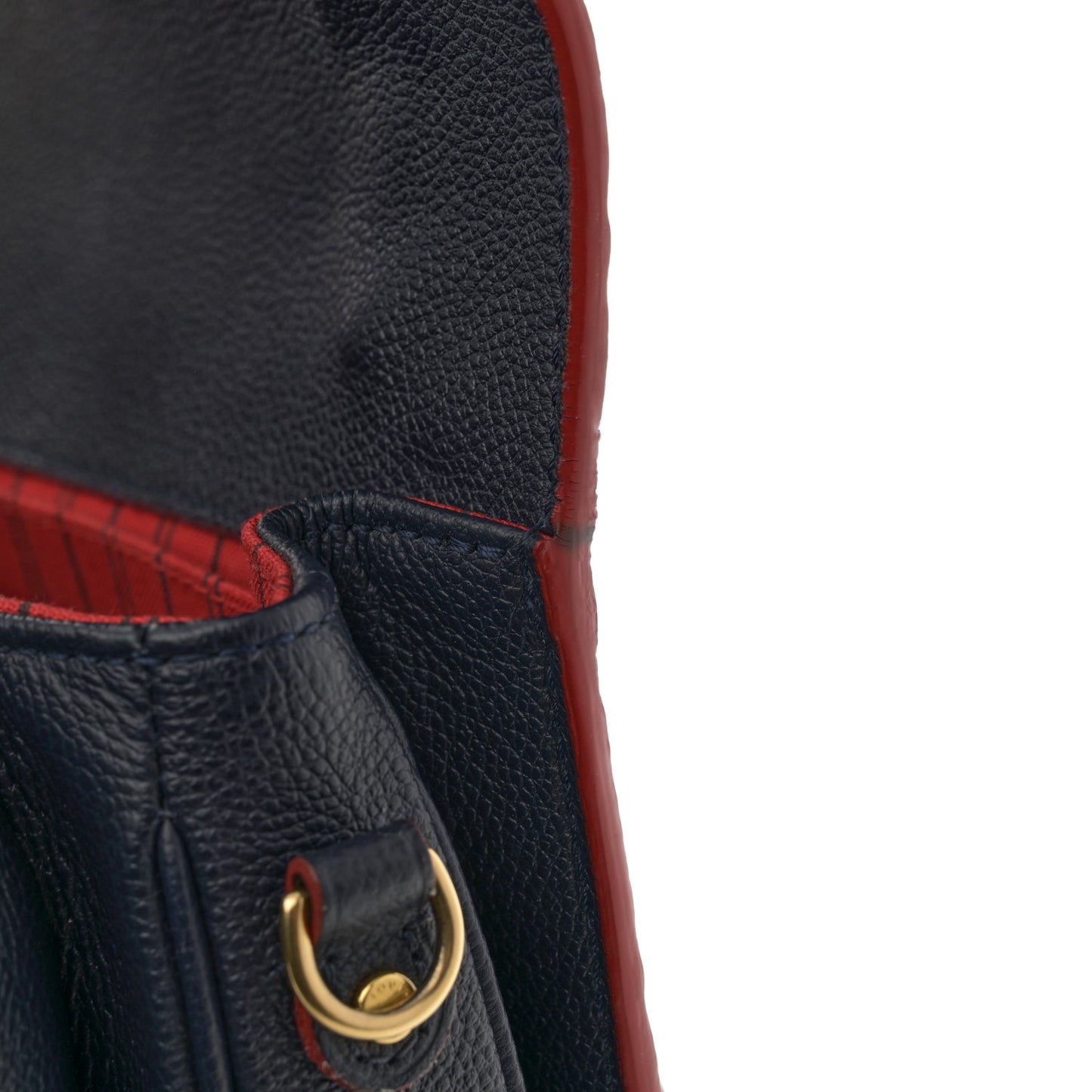 Empreinte Pochette Metis Marine Rouge