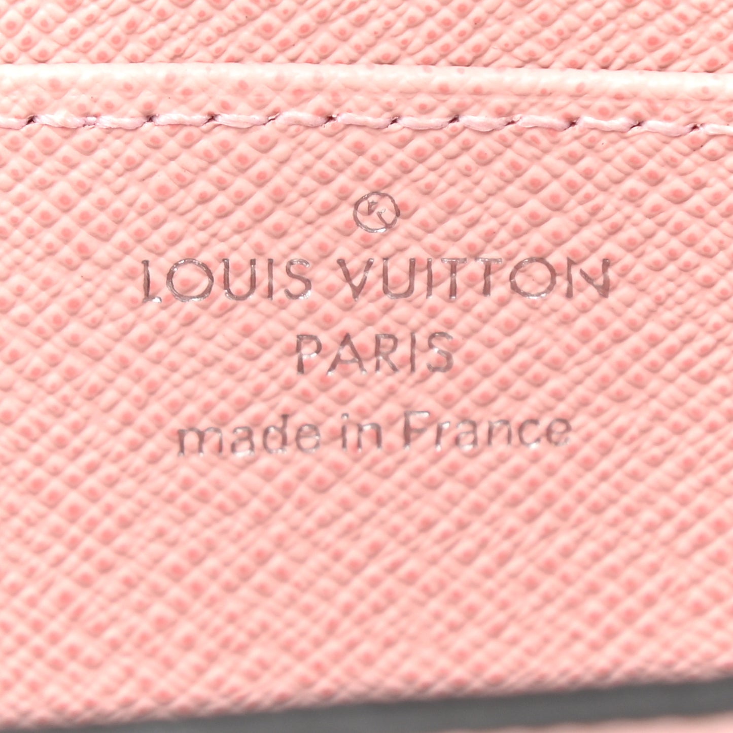 Epi Twist Wallet Rose Ballerine