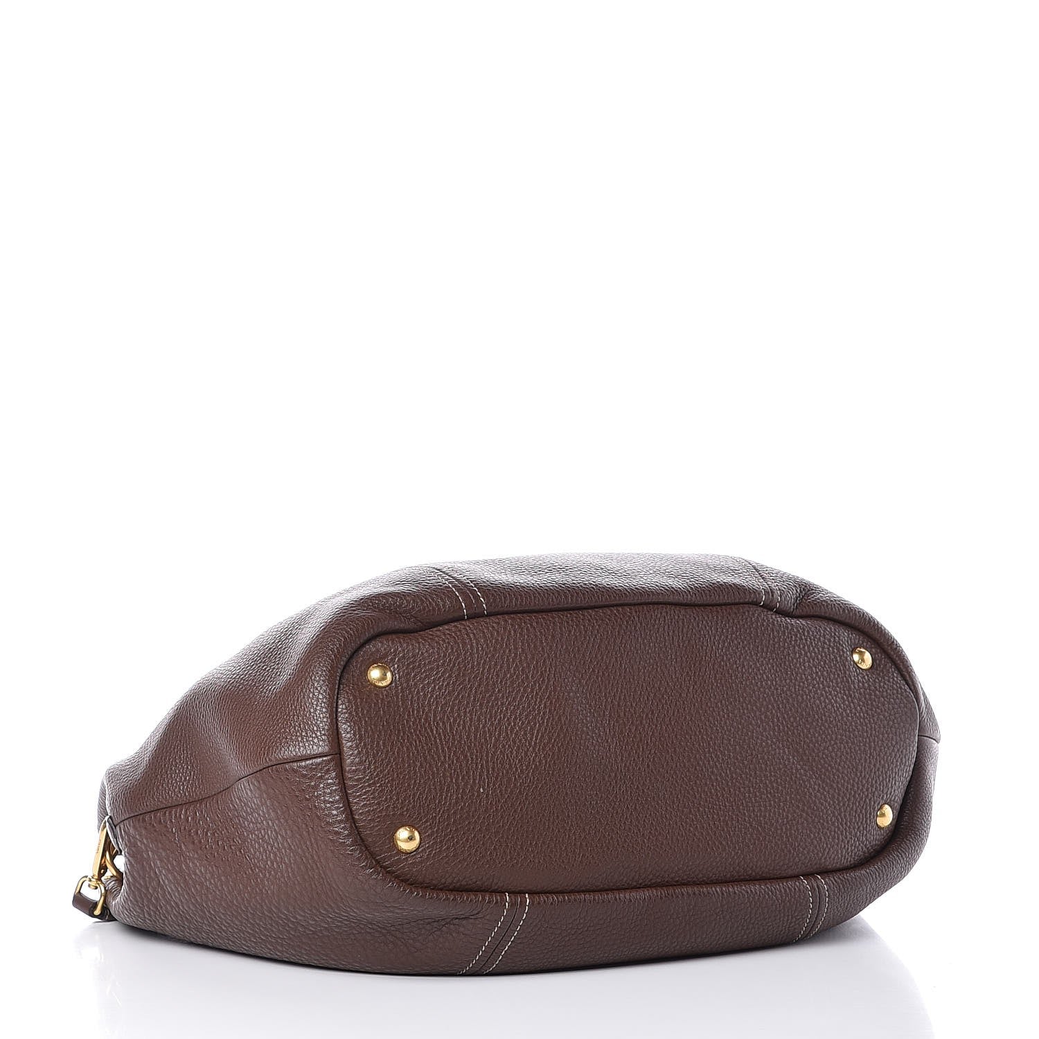 Prada Vitello Daino Tote Bruciato 5 of 10