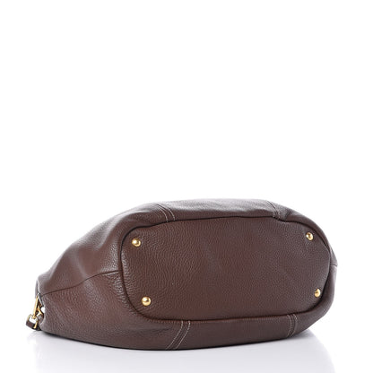 Prada Vitello Daino Tote Bruciato 5 of 10