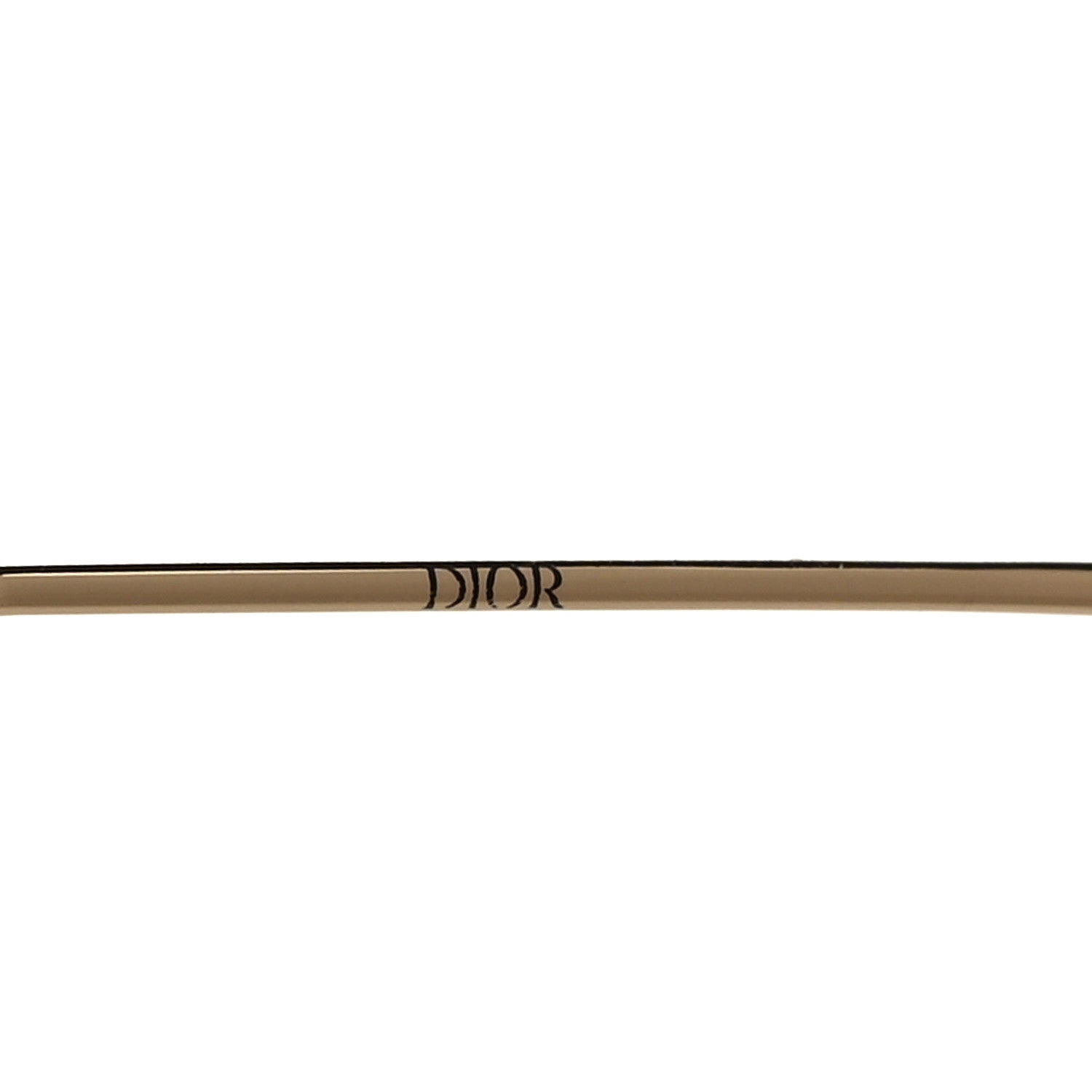 Christian Dior Metal CD Chain M1U Shield Sunglasses Gold Dark Blue 7 of 8