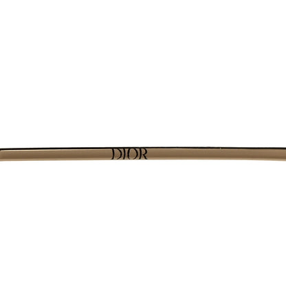 Christian Dior Metal CD Chain M1U Shield Sunglasses Gold Dark Blue 7 of 8