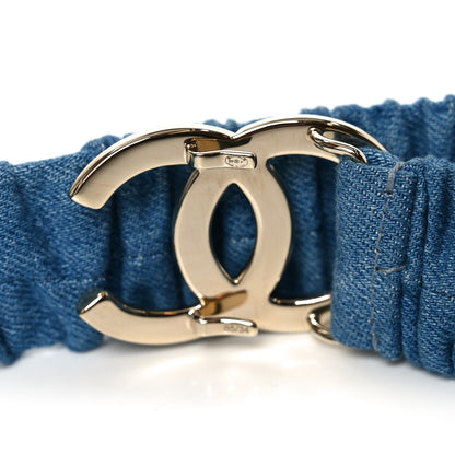 Chanel Denim CC Belt 85 34 3 of 4