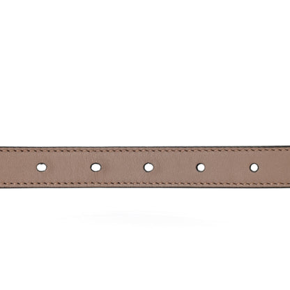 Gucci Calfskin Double G 20mm Belt 75 30 Porcelain Rose 5 of 7
