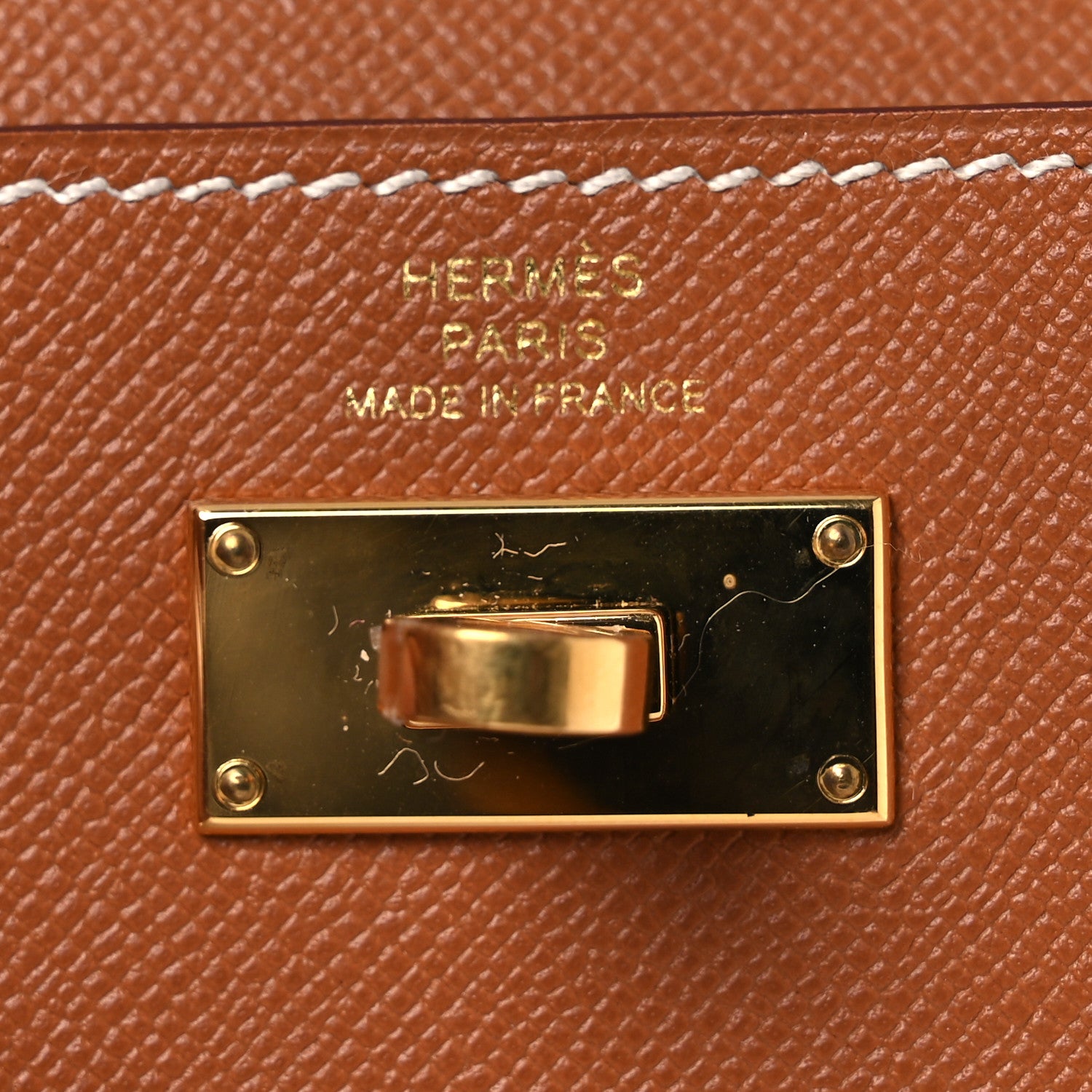 Hermes Epsom Kelly Pocket Compact Wallet Gold 7 of 10