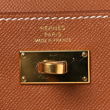 Hermes Epsom Kelly Pocket Compact Wallet Gold 7 of 10