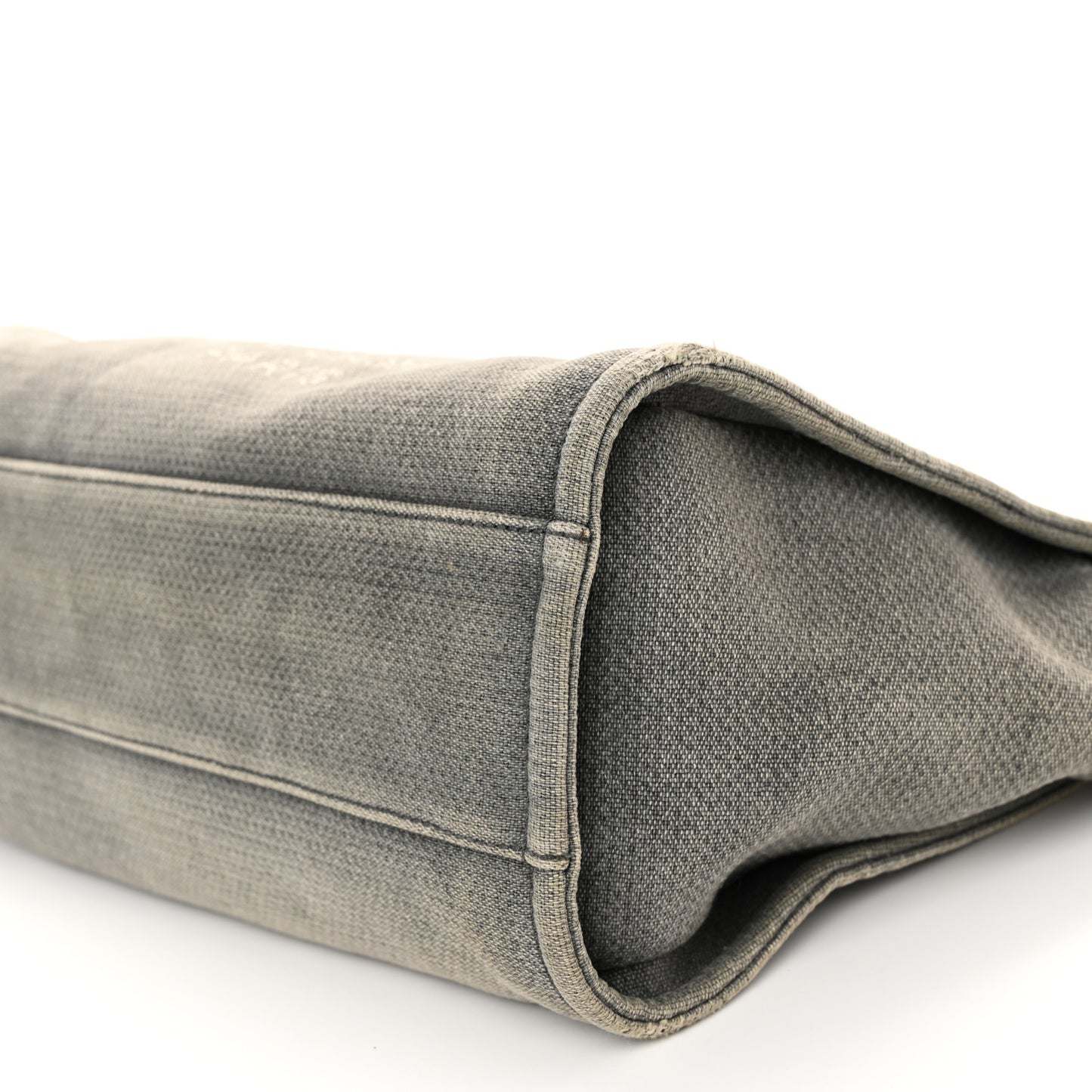Canvas Small Deauville Tote Grey