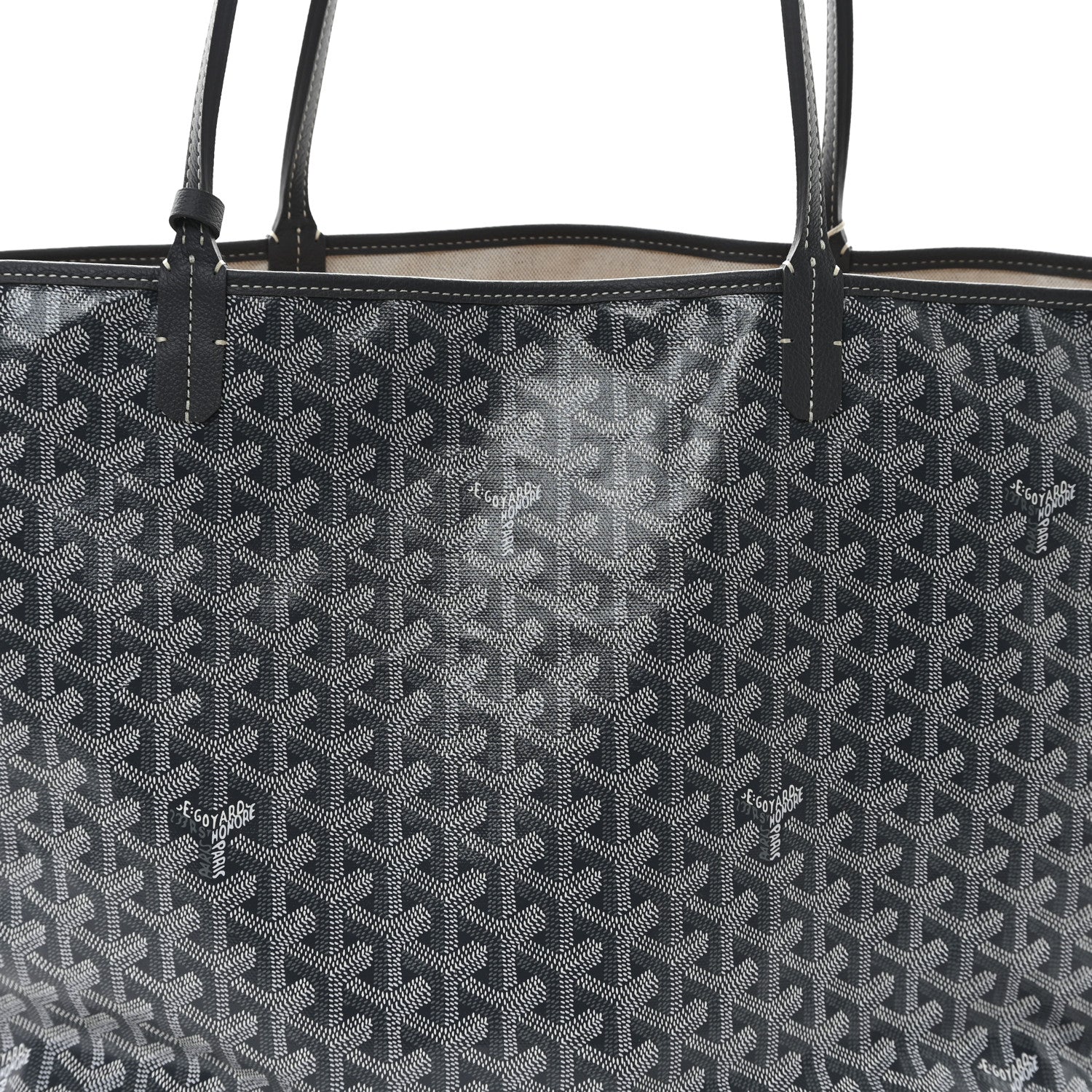 Goyard Goyardine Saint Louis GM Grey 9 of 11