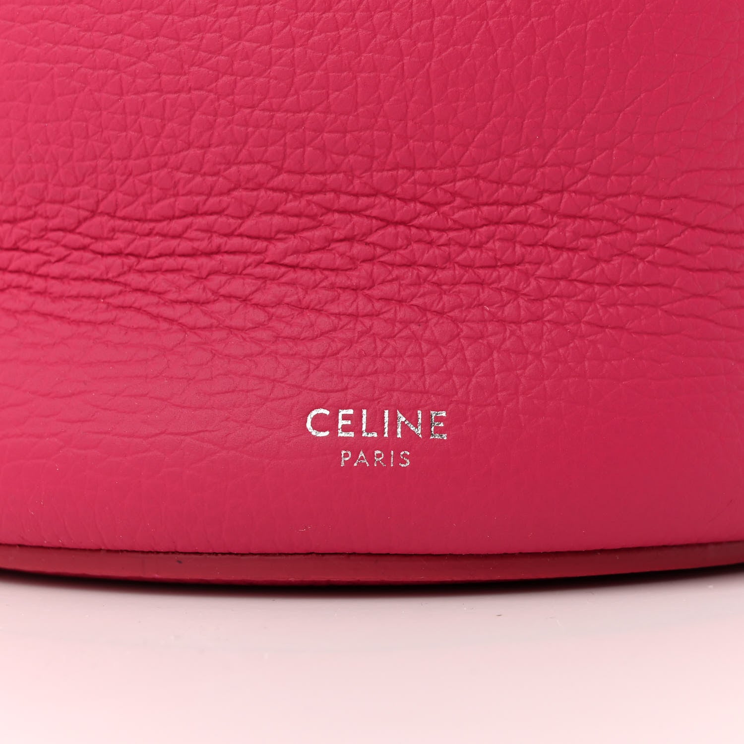 Celine Supple Grained Calfskin Nano Big Bag Bucket Fuchsia 6 of 10