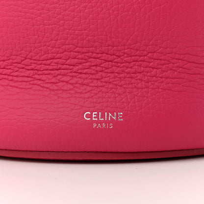 Celine Supple Grained Calfskin Nano Big Bag Bucket Fuchsia 6 of 10
