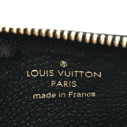 Louis Vuitton Empreinte Monogram Giant Key Pouch Black Beige 6 of 7