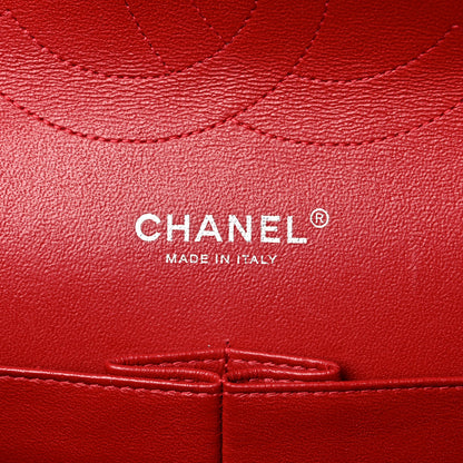 Chanel Lambskin Quilted Jumbo Double Flap Red 12 of 26