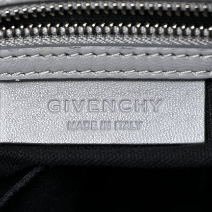 Givenchy Tumbled Sheepskin Small Pandora Pearl Grey 6 of 25