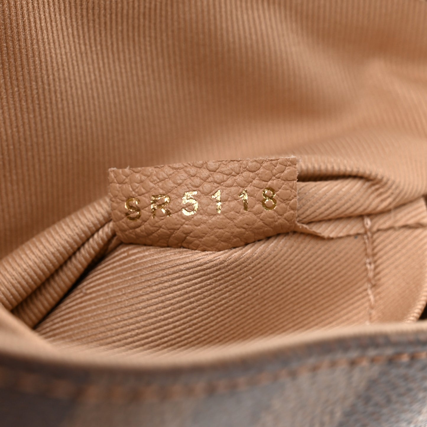 Damier Ebene Clapton Backpack Creme