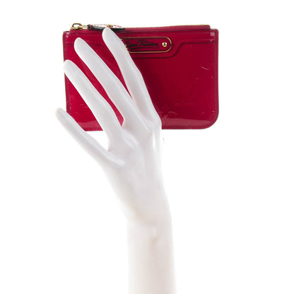 Louis Vuitton Vernis Key Pouch Rose Indien 2 of 7