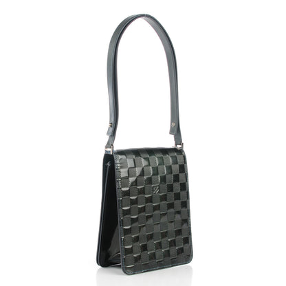 Louis Vuitton Damier Vernis Club Petrole Blue 3 of 7