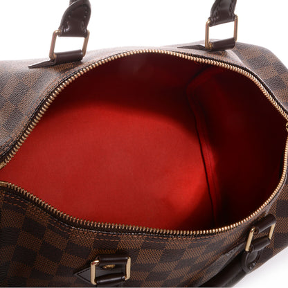 Louis Vuitton Damier Ebene Speedy 30 5 of 7
