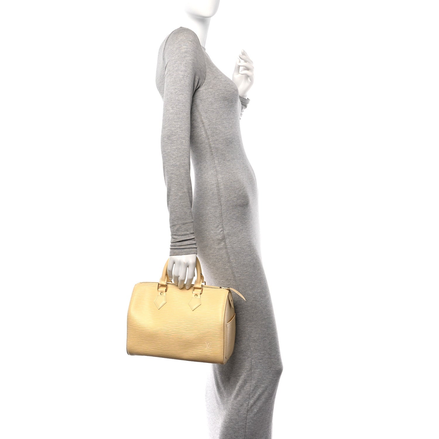 Louis Vuitton Epi Speedy 25 Vanilla 2 of 11