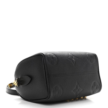 Louis Vuitton Empreinte Monogram Giant Speedy Bandouliere 20 Black 4 of 10