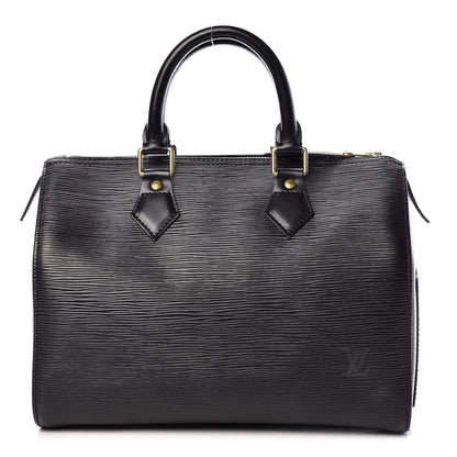 Louis Vuitton Epi Speedy 25 Black 1 of 10