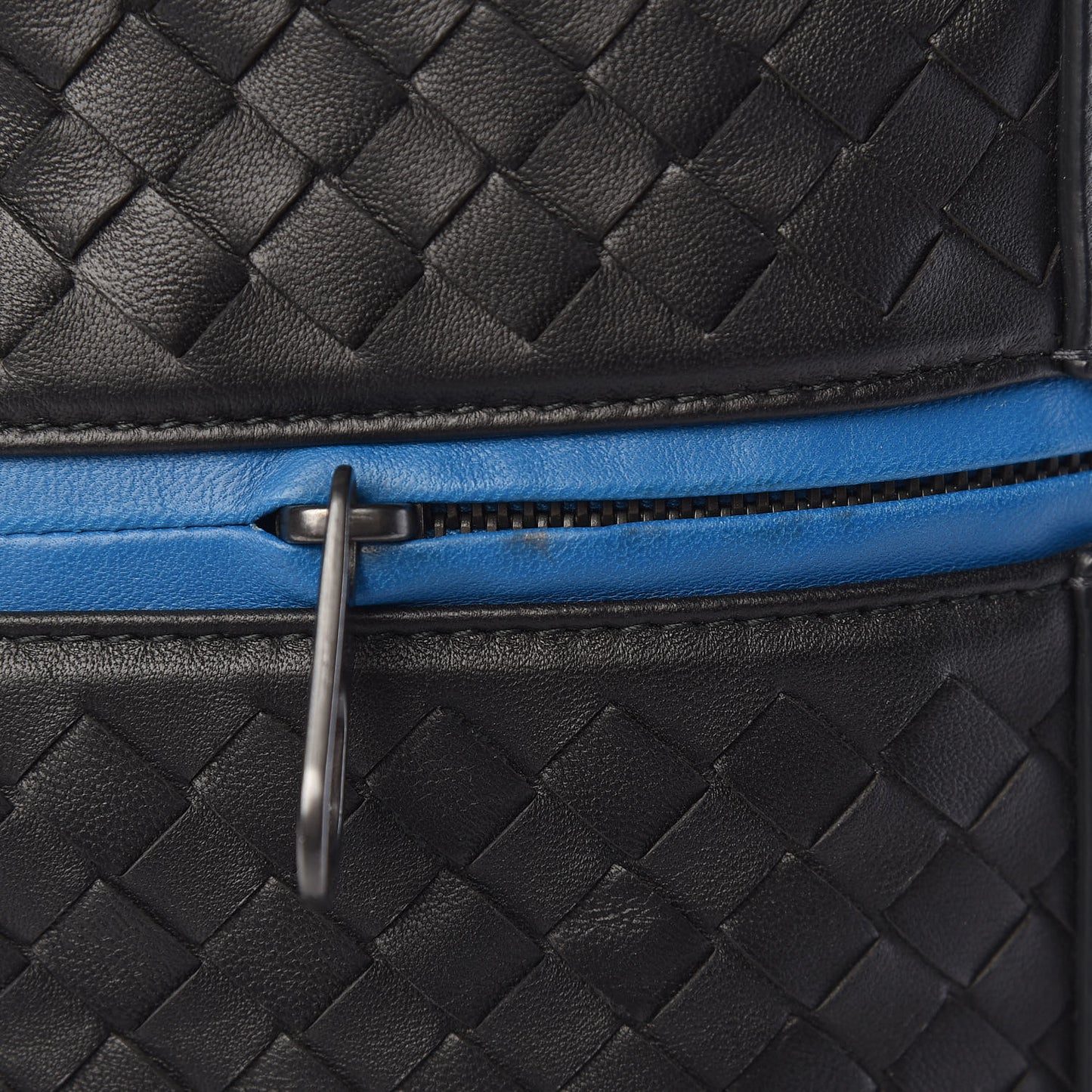 Nappa Intrecciato Stripe Tote