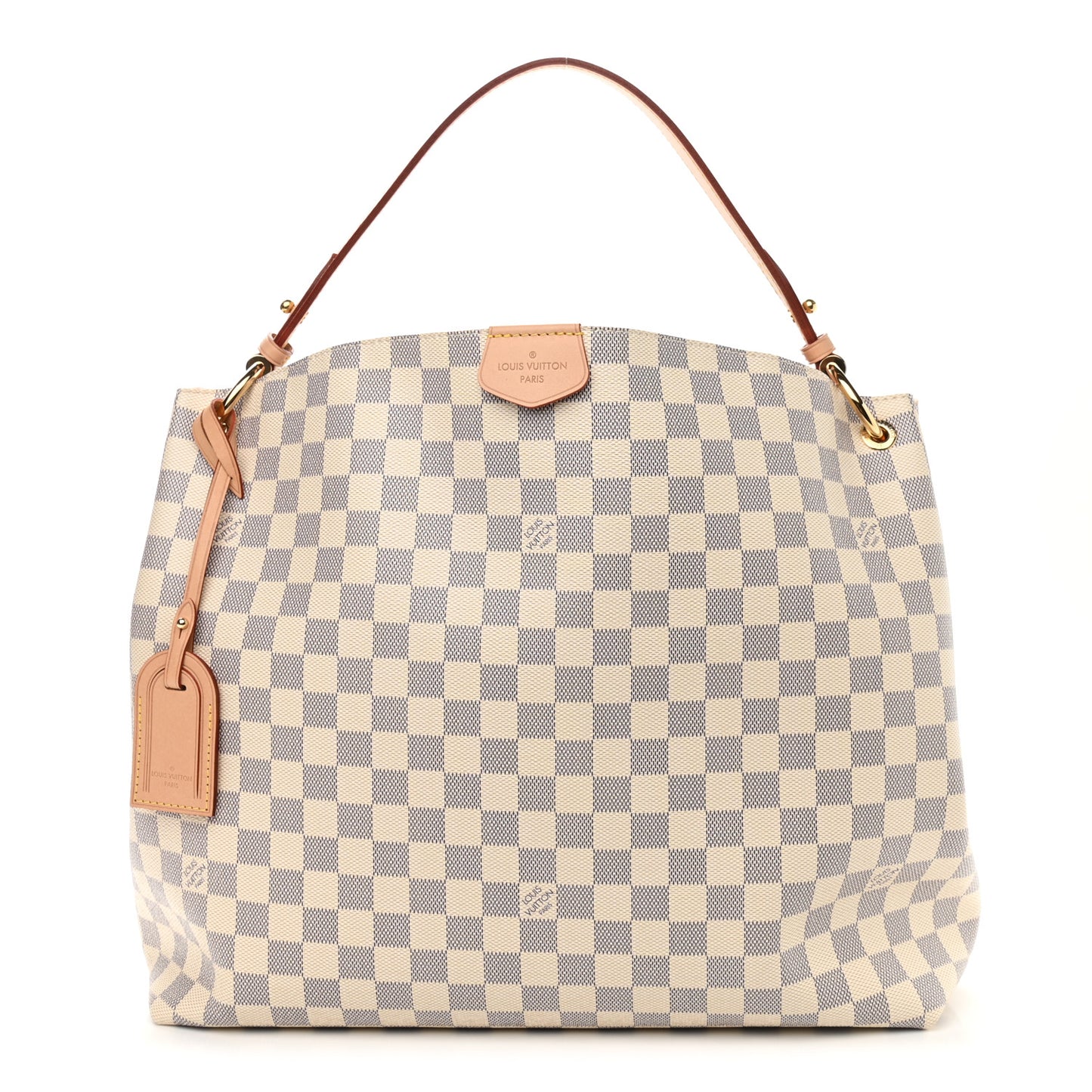 Damier Azur Graceful MM Rose Ballerine