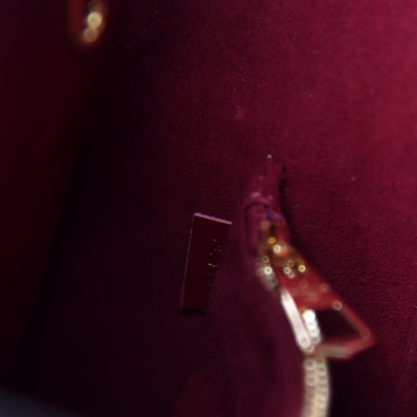 Damier Ebene Belmont MM Cherry Berry