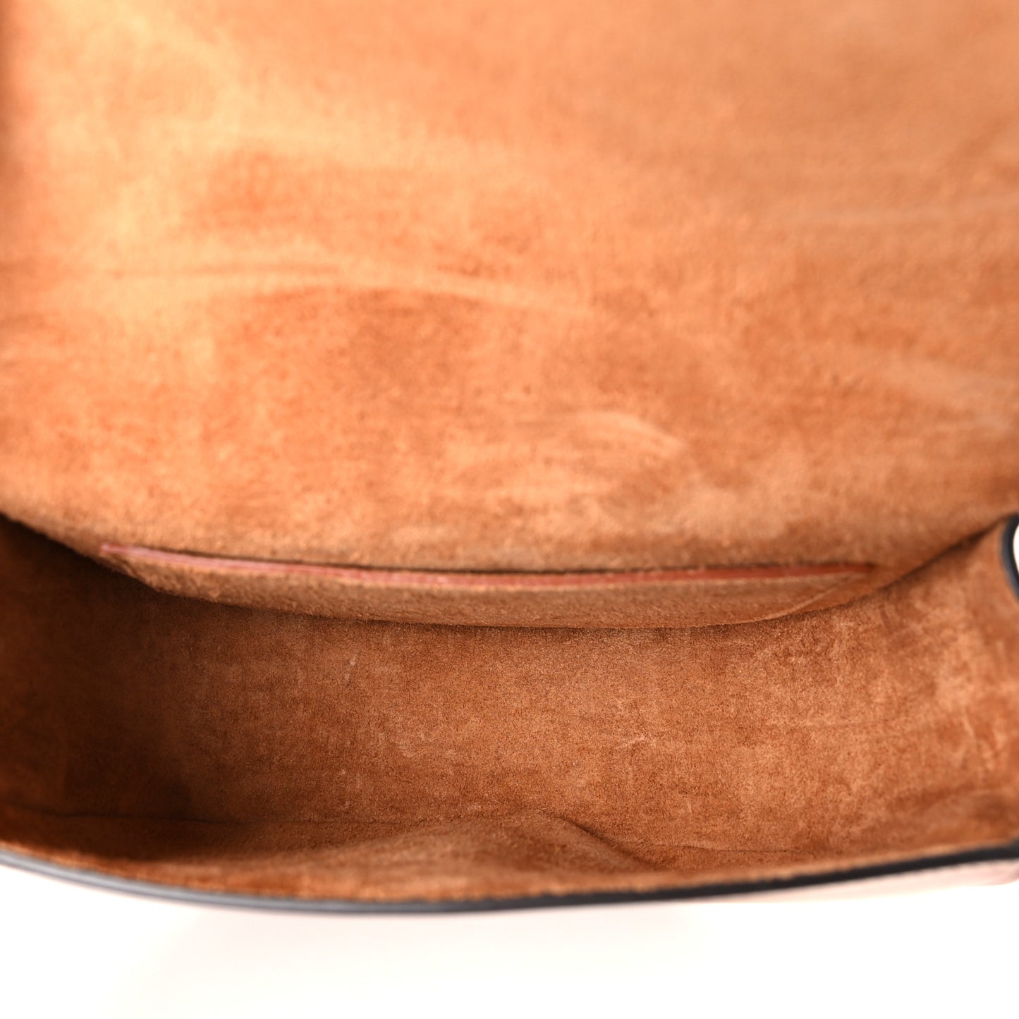 Smooth Calfskin Cuir Triomphe Folco Crossbody Bag Tan