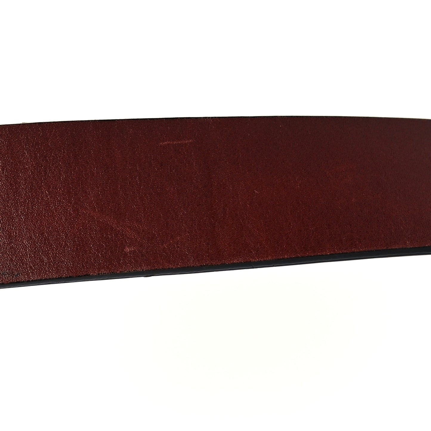 Calfskin Double G Belt 90 38 Brown