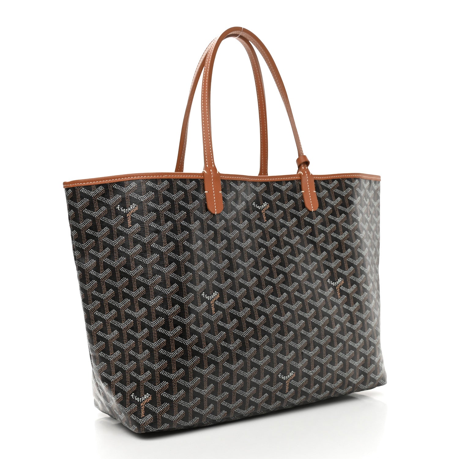 Goyard Goyardine Saint Louis PM Black Gold 5 of 10
