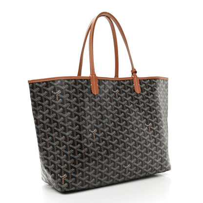 Goyard Goyardine Saint Louis PM Black Gold 5 of 10