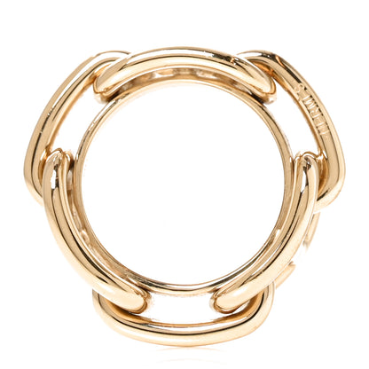 Hermes Permabrass Regate Scarf Ring Gold 2 of 7