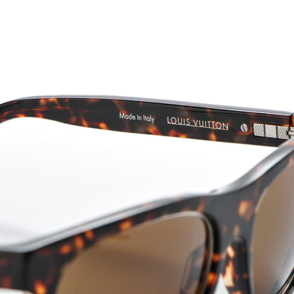Louis Vuitton Damier Indice Sunglasses Z0775W Dark Tortoise 5 of 5
