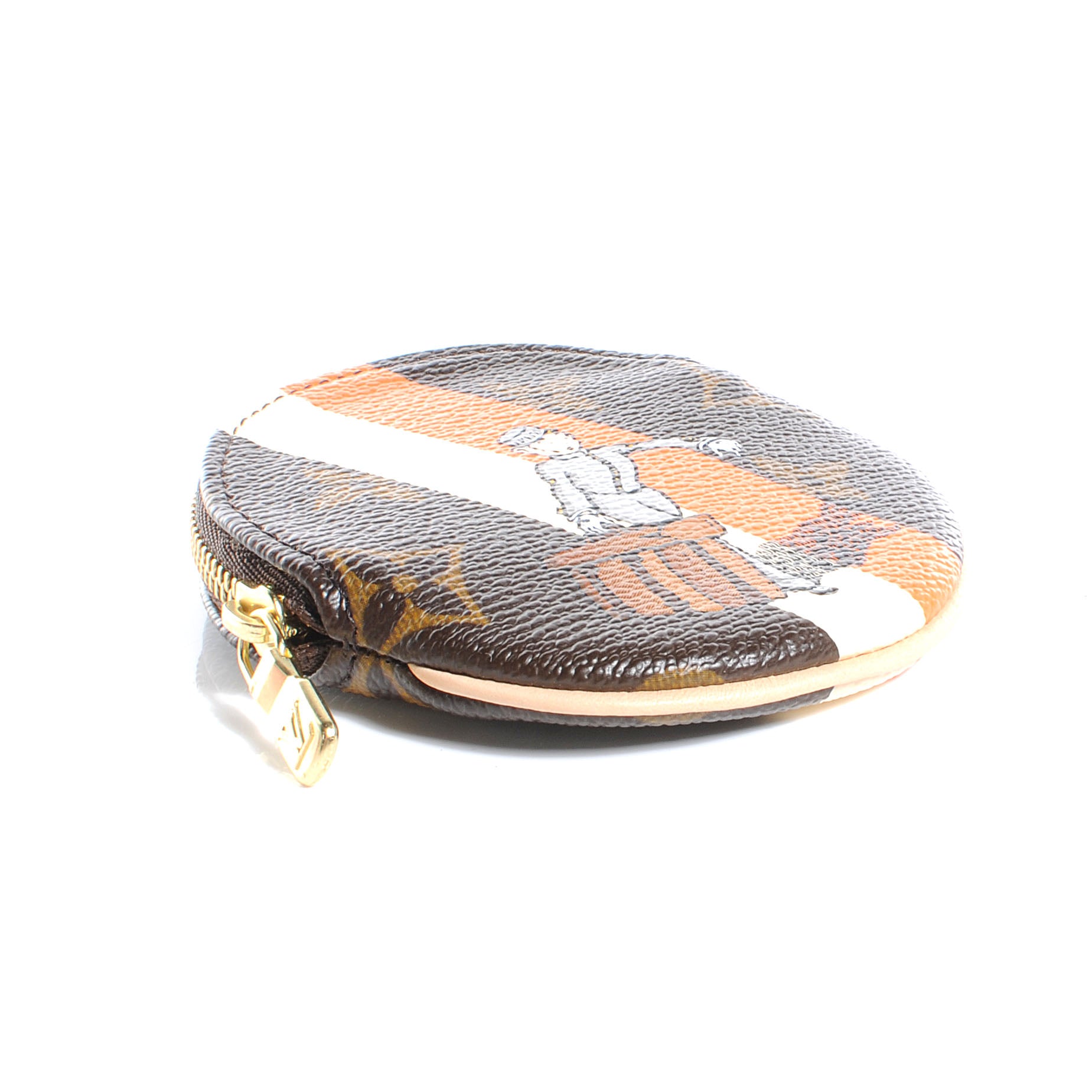 Louis Vuitton Monogram Groom Round Coin Purse 4 of 8