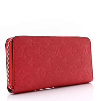 Louis Vuitton Empreinte Zippy Wallet Cherry 3 of 11